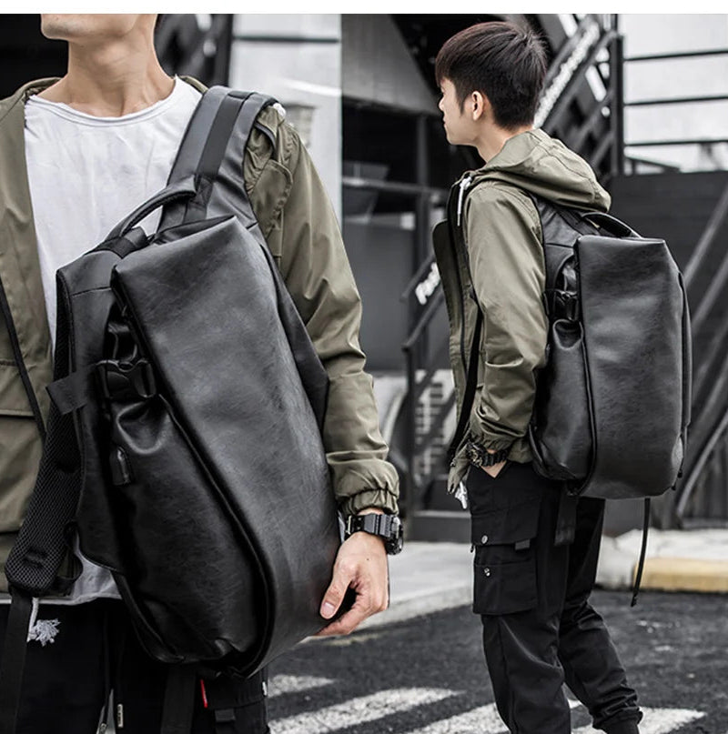 MOYYI Executive Leather Backpack