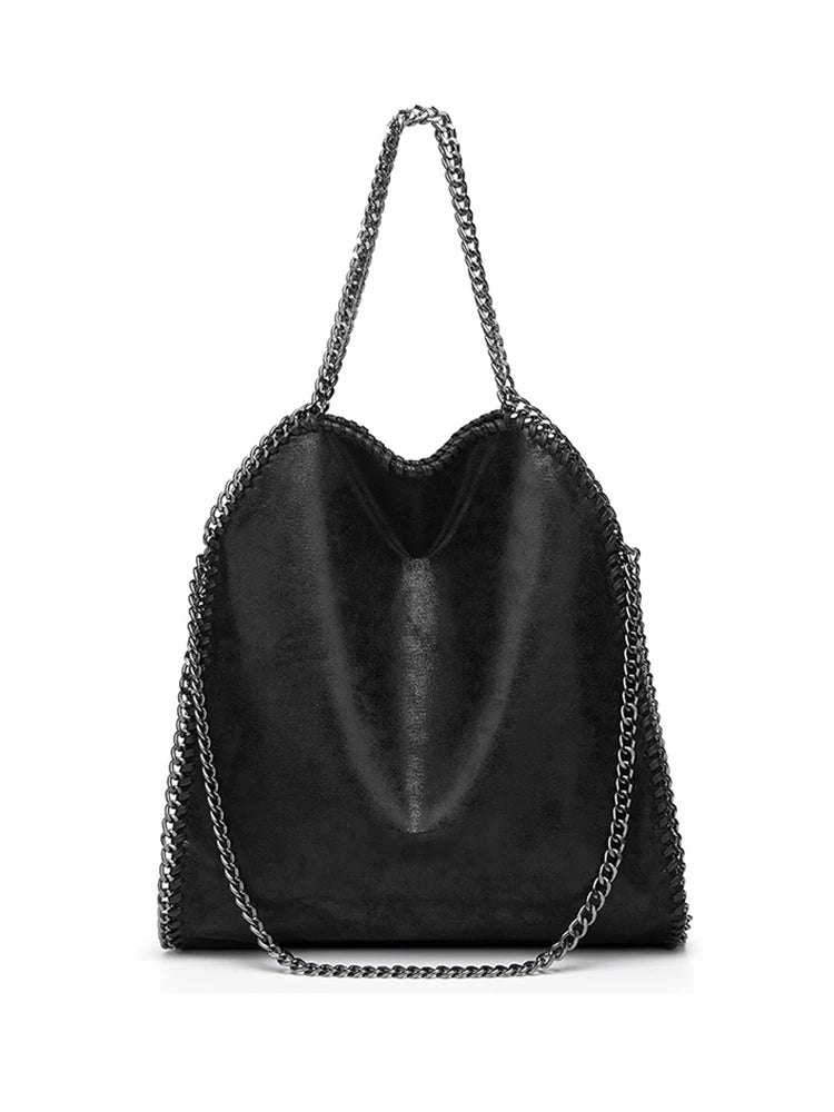 Chain Luxe Tote