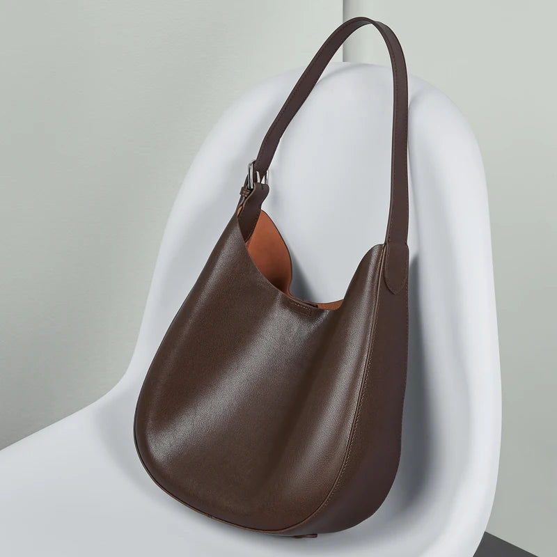 Premium Leather Work Tote