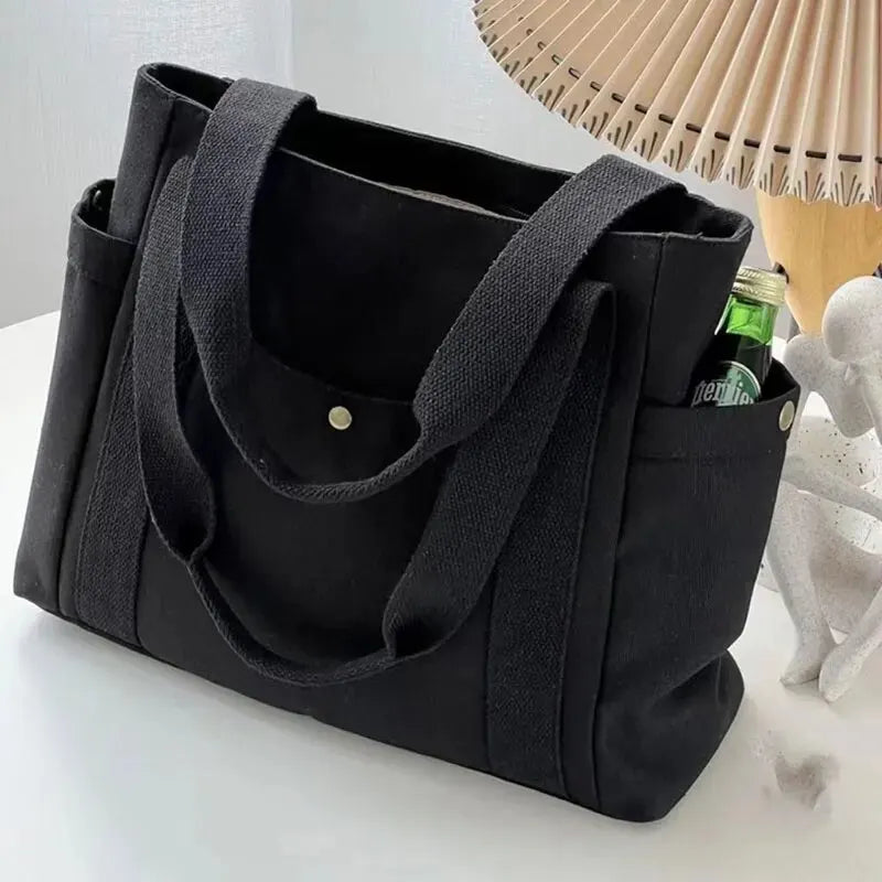 Versatile Canvas Shoulder Bag