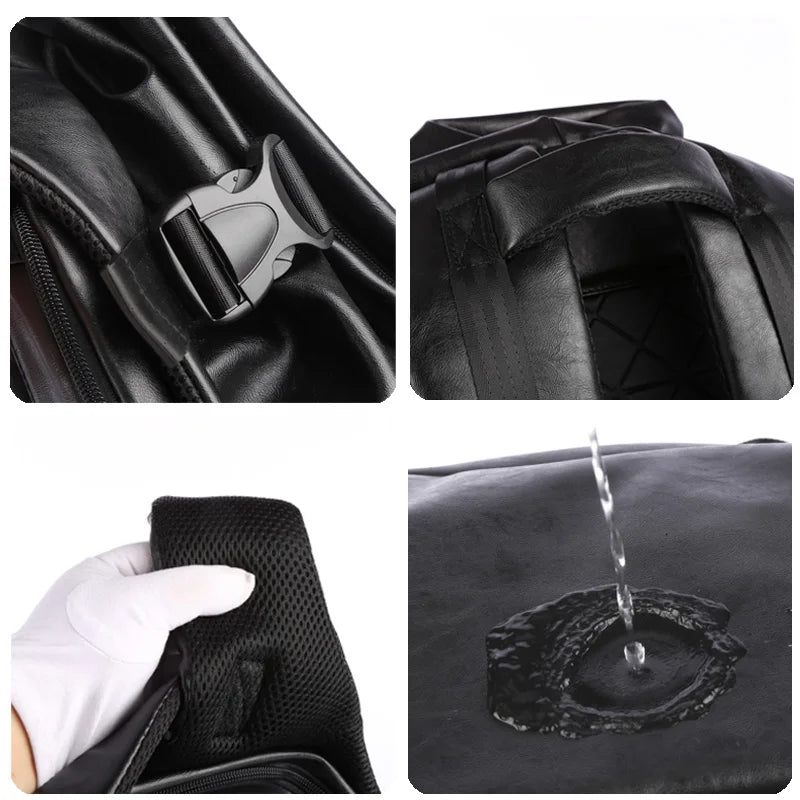 MOYYI Executive Leather Backpack