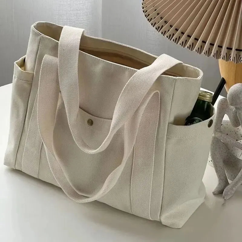 Versatile Canvas Shoulder Bag