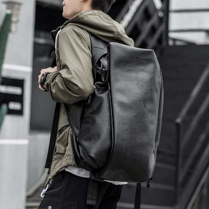 MOYYI Executive Leather Backpack