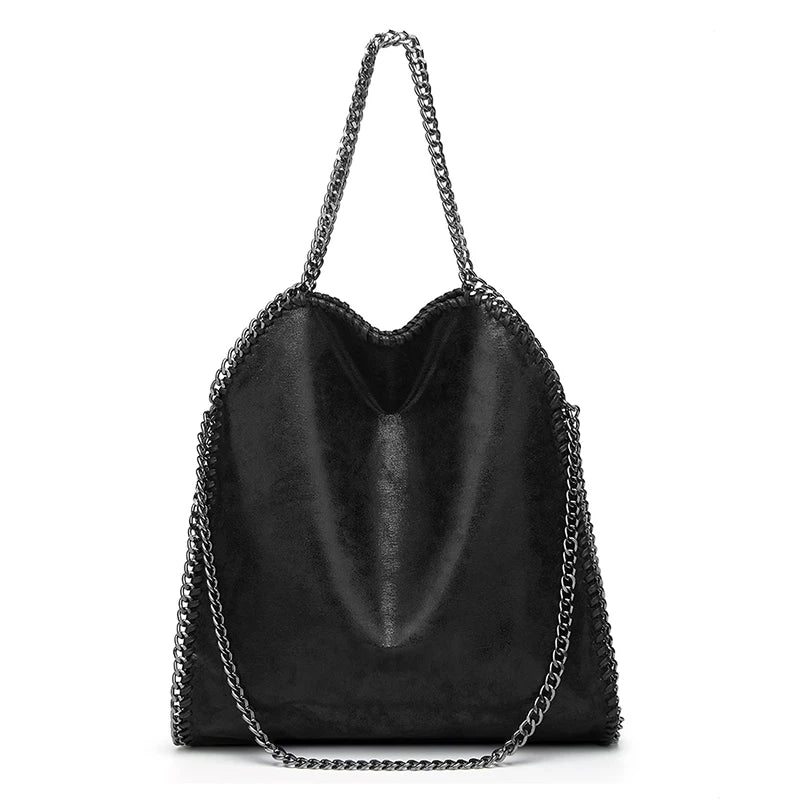 Chain Luxe Tote