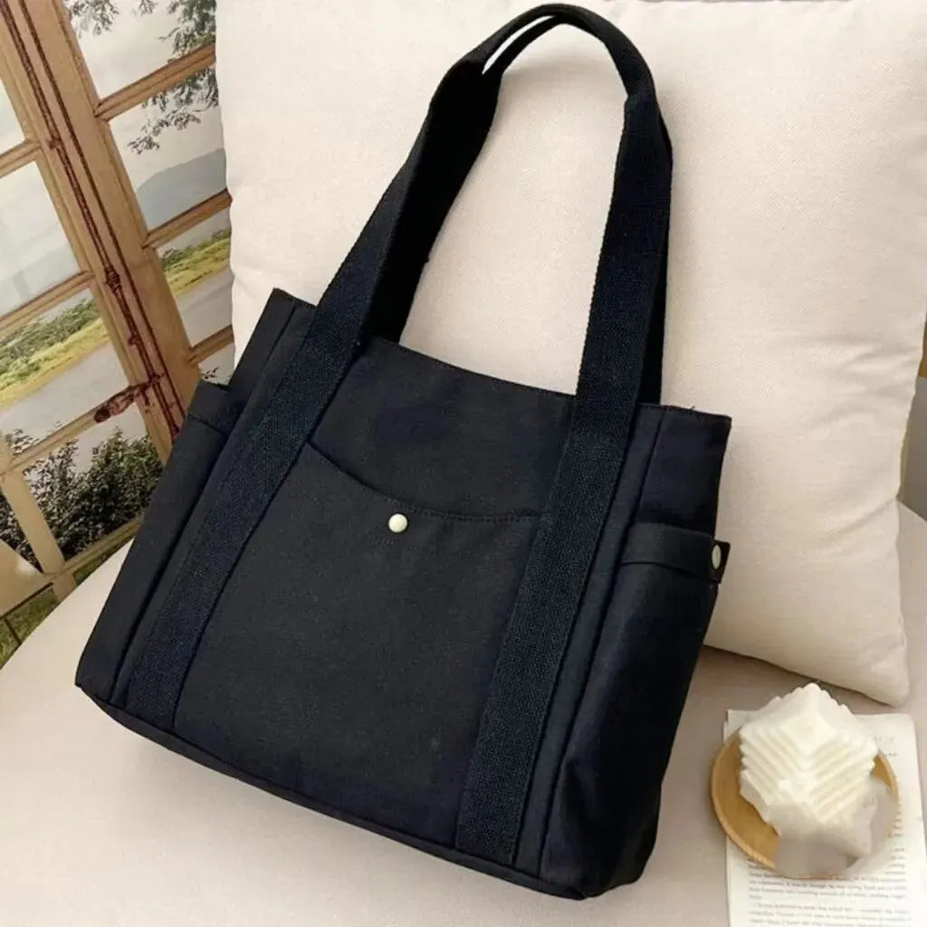 Versatile Canvas Shoulder Bag