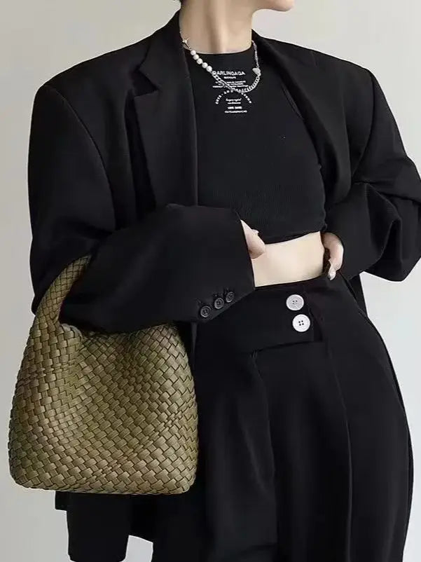 Elegance Woven Handbag