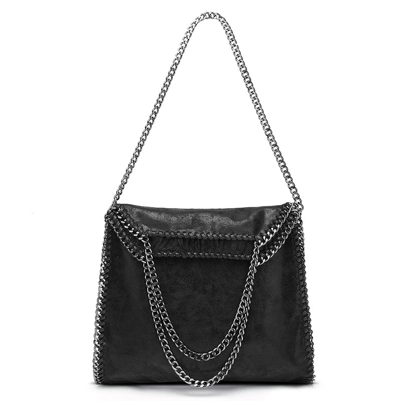Chain Luxe Tote
