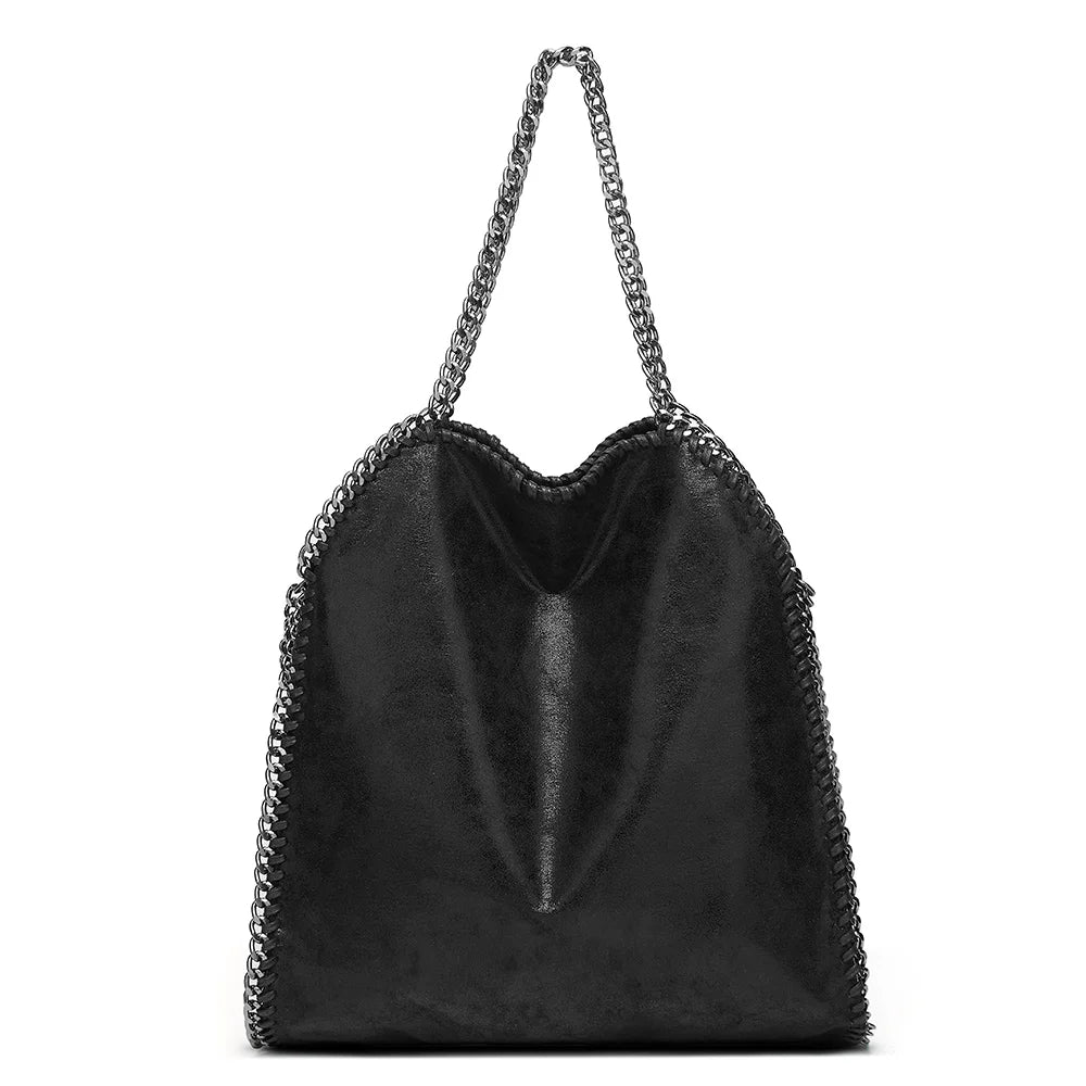 Chain Luxe Tote