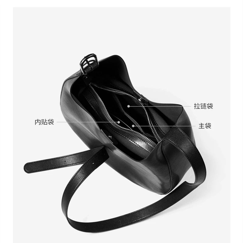 Premium Leather Work Tote